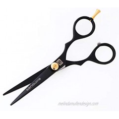 Professional Moustache Scissors and Beard Trimming Scissors Extremely Sharp 5" 13cm Black