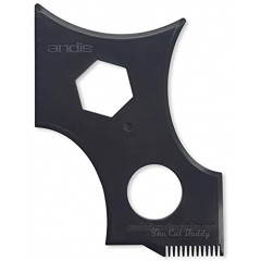 Andis The Cut Buddy Hair Beard Shaping Tool for all Beards and Hairlines Black 1 Count