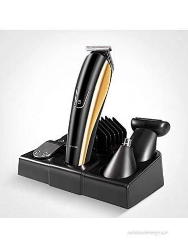 Beard Trimmer for Men Cordless Hair Clipper Waterproof USB Rechargeable 5 in 1 Mustache、 Body 、Nose Hair Trimmer Hair Cutting Grooming Kit