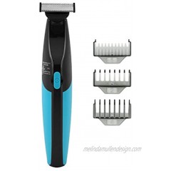 Brand Solimo Rechargeable Beard Trimmer with 1 Blade 3 Combs and Charging Cable