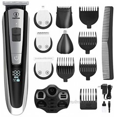 Ceenwes Men's Grooming Kit Professional Beard Trimmer Hair Clippers Hair Trimmer Hair Design Trimmer Mustache Trimmer Body Groomer Nose Ear Trimmer for Facial Body Hairs
