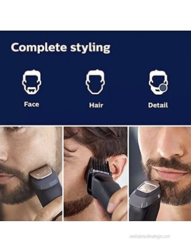 Philips Norelco MG3910 40 Multigroom All-in-One Face and Hair Trimmer Series 3000 15 attachments